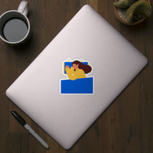 most likely to take a nap Sticker by MoGaballah